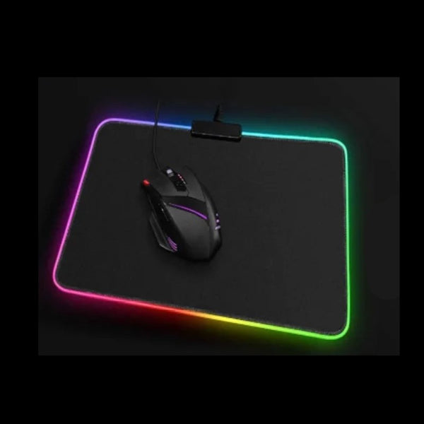 Mouse Pad Gamer com Borda de Led 7 Cores